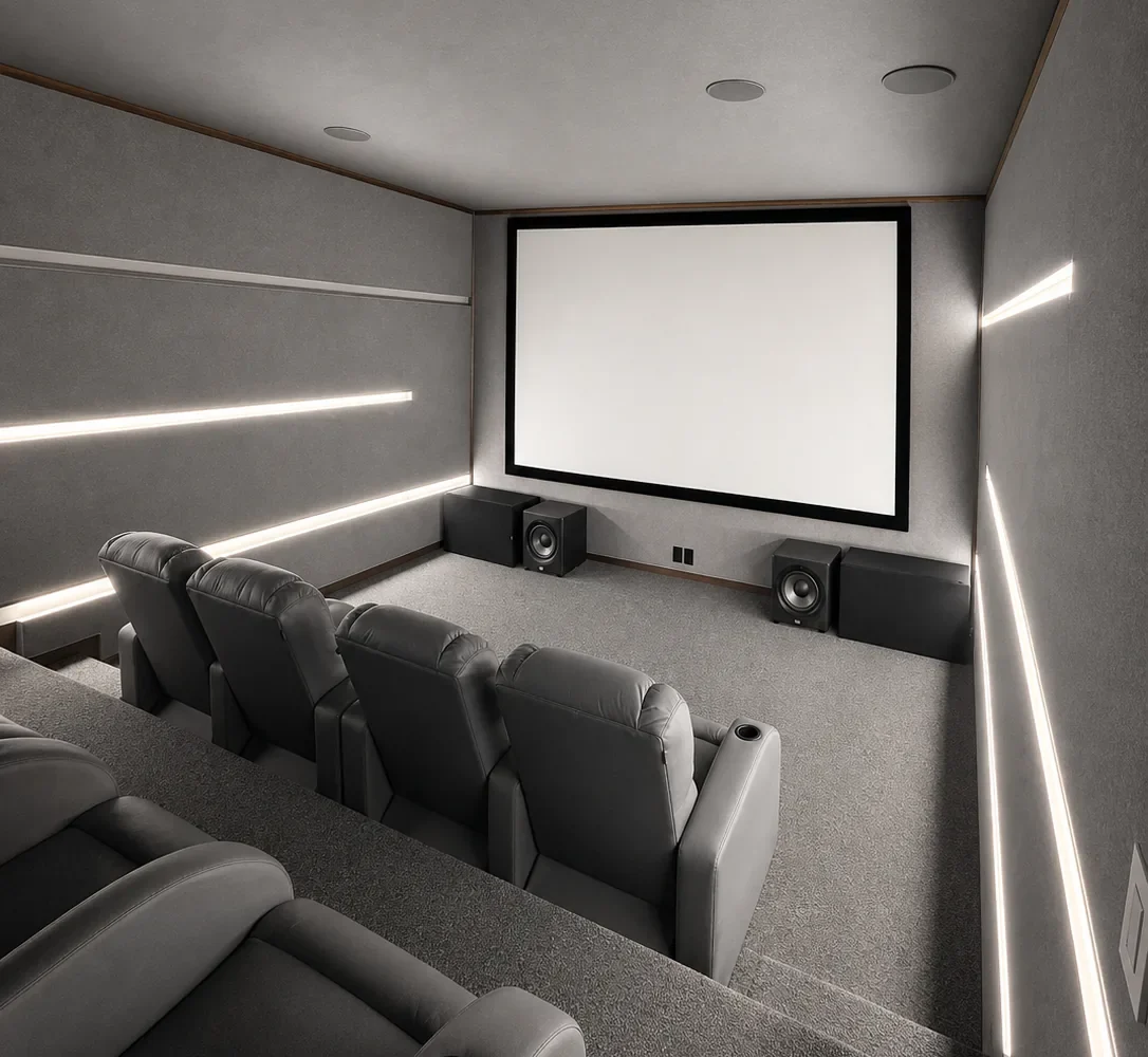 Cine en casa con sonido envolvente