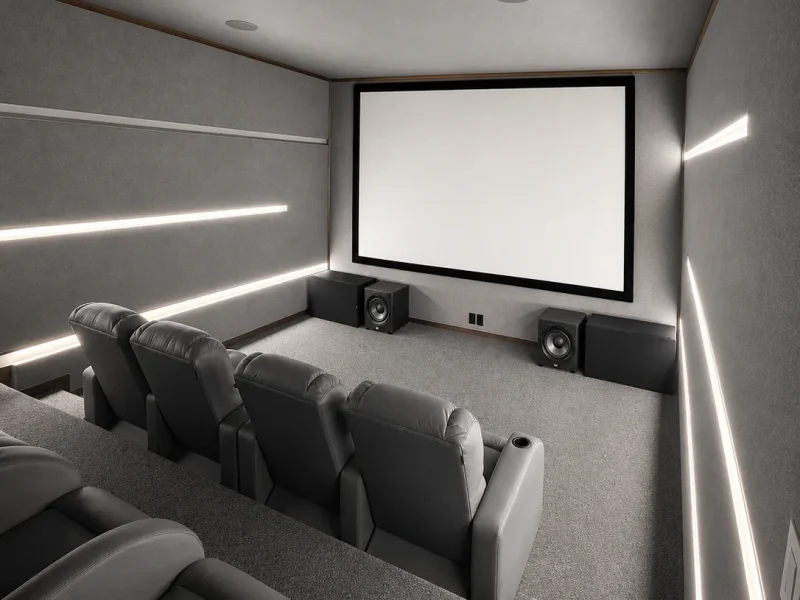 Cine en casa con sonido envolvente